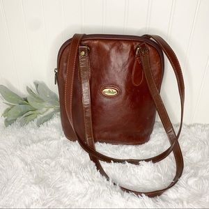 Vintage Shoulder Bag | Fanco Rino Bag | Leather